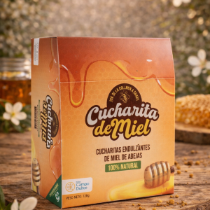CUCHARITAS DE MIEL ENDULZANTES CAJA X 25 UNIDADES CON IVA