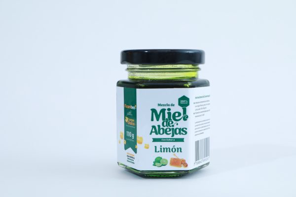 MIEL DE ABEJAS SABOR A LIMON DE 110 GRAMOS
