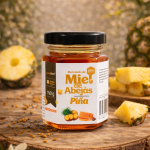 MIEL DE ABEJAS SABOR A PIÑA DE 110 GRAMOS