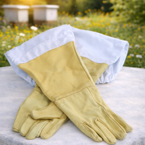 Guantes caña alta de carnaza
