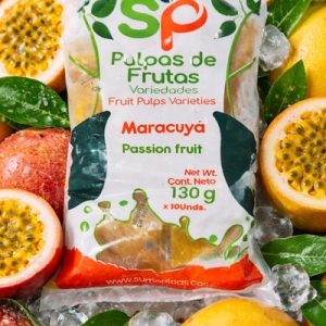 Pulpas de frutas variedades maracuya x 130g - 10 und