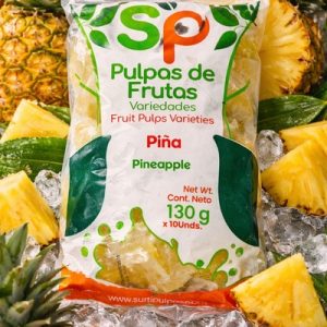 Pulpas de frutas variedades piña x 130g – 10 und