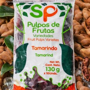 Pulpas de frutas variedades tamarindo x 130g - 10 und