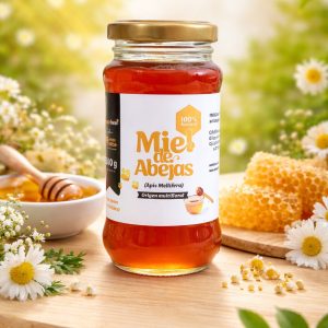 MIEL DE ABEJA POR 300G VIDRIO